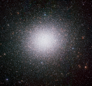 The Omega Centauri star cluster.